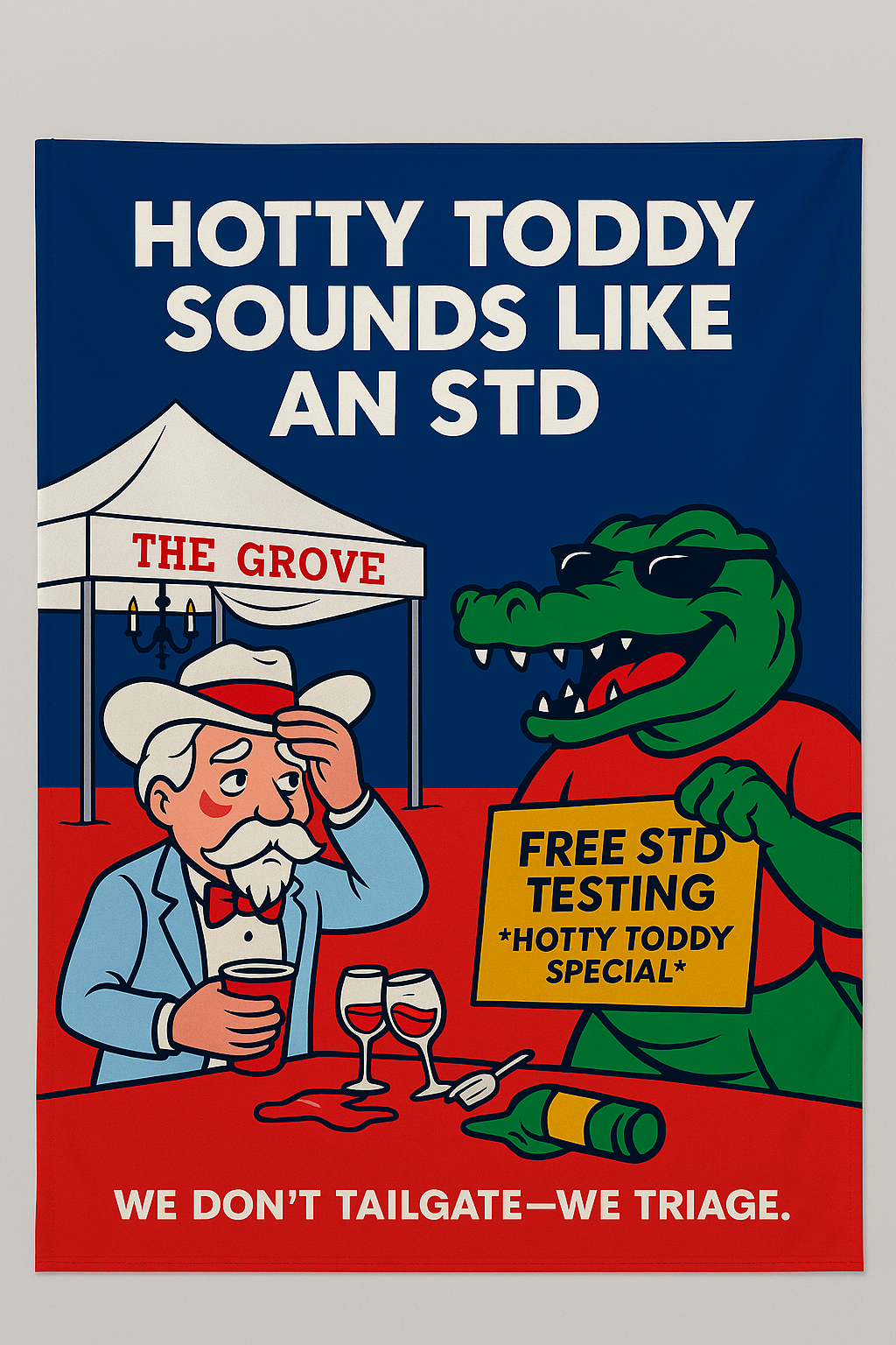 Gameday Sign (3' W x 2 ' H)